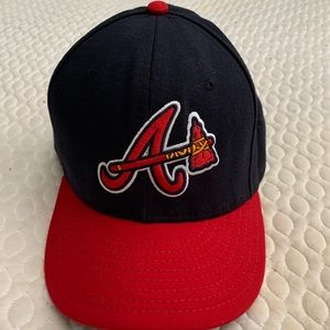 Atlanta Braves Tomahawk Fitted Hat